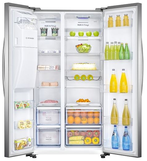 Réfrigérateur 2 Portes 417L Froid ventilé Inox WESTPOINT